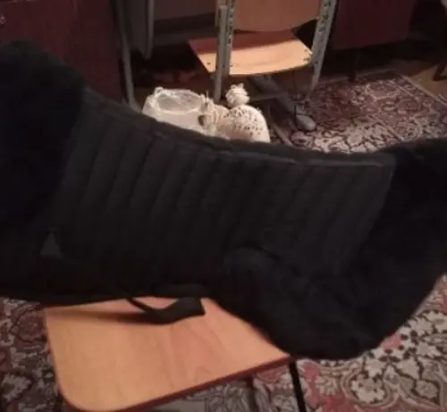 Меховушка под седло